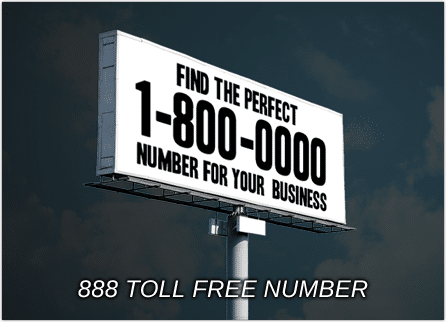 get an 888 number