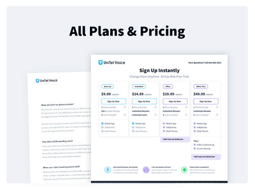 All Plans & Pricing