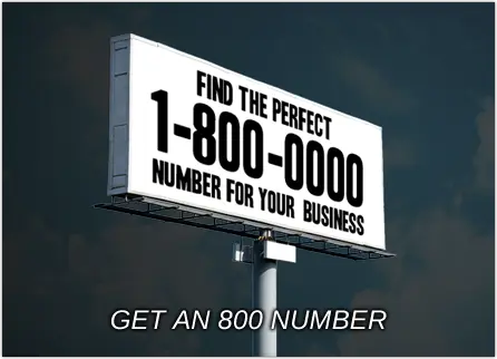 Get An 800 Number